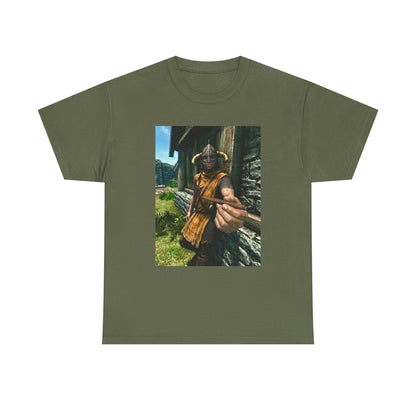 Horned Warrior Offering A Blunt Tee