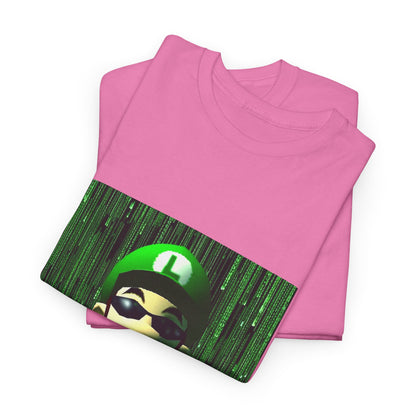 Matrix Luigi Smoking In The Glitch