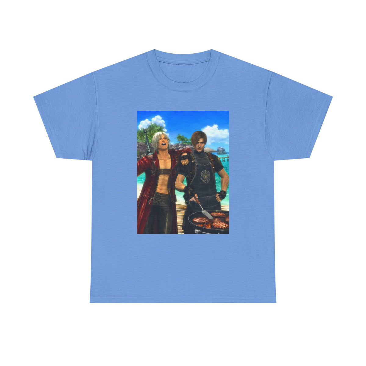 Dante and Leon Grilling Island Burgers Tee