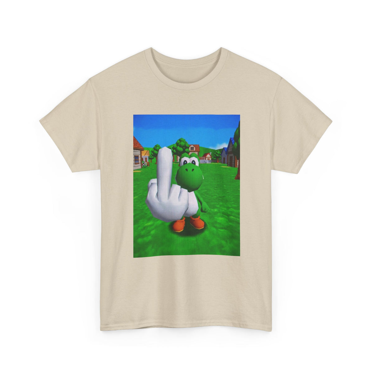 Yoshi Giving The Finger Tee (Design 2)