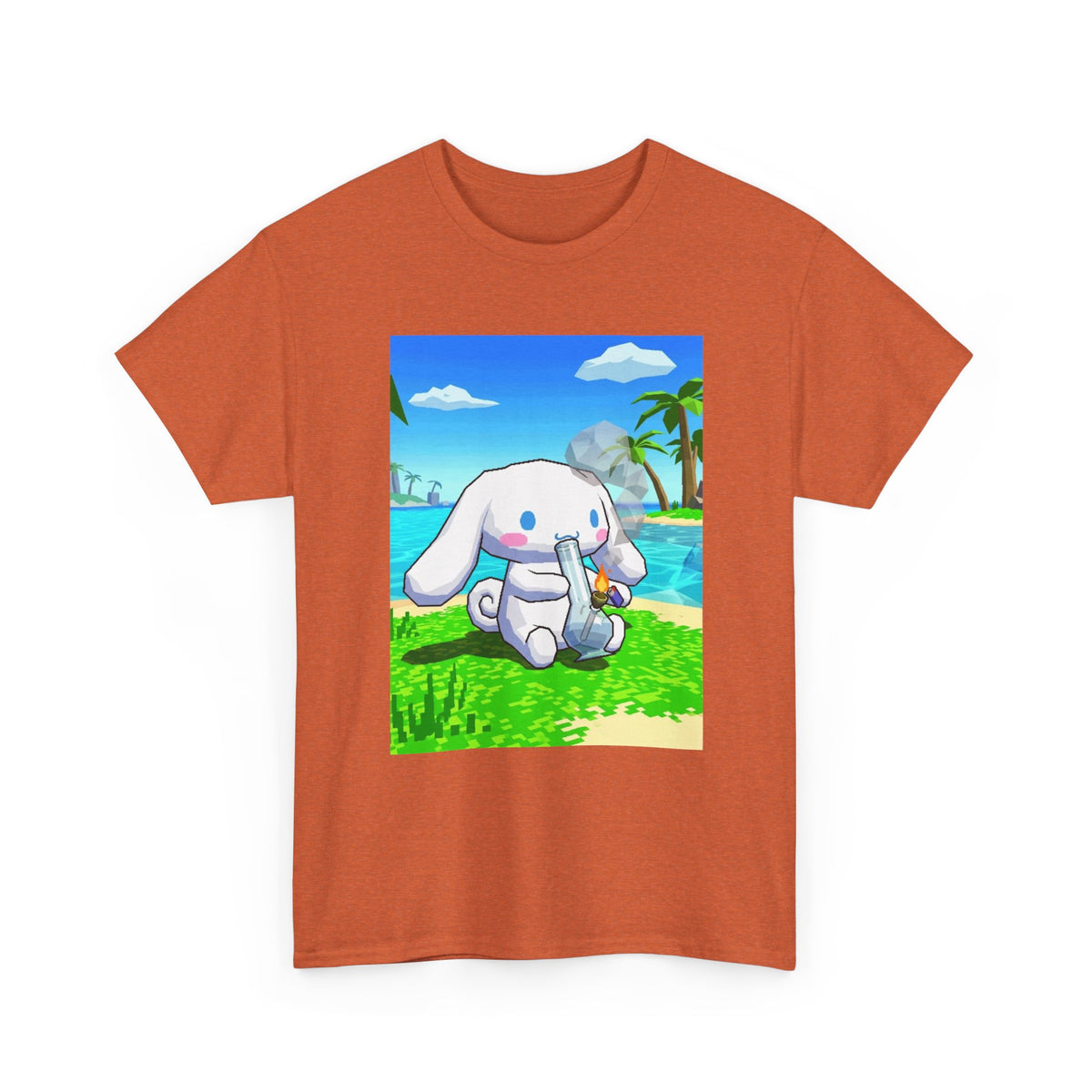 Cinnamoroll Chilling With Bong On Island