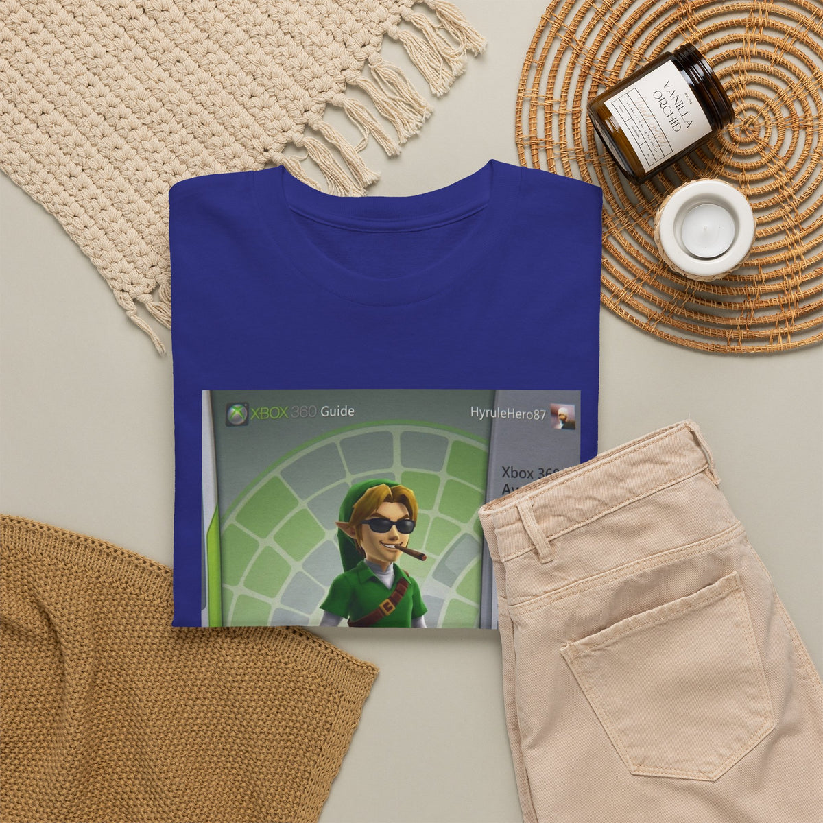 Cool Link Avatar Smoking Cigar Tee