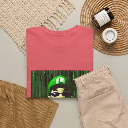 Matrix Luigi Smoking In The Glitch