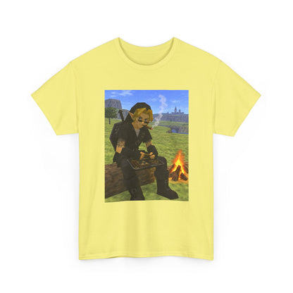 Dark Link Rolling Blunts By The Campfire