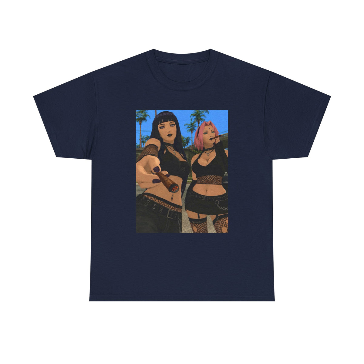 Gothic Girls Hotboxing In Paradise Tee