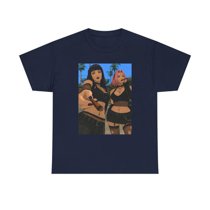 Gothic Girls Hotboxing In Paradise Tee