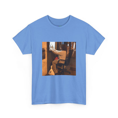 Gravity Defying Green Graphic Tee