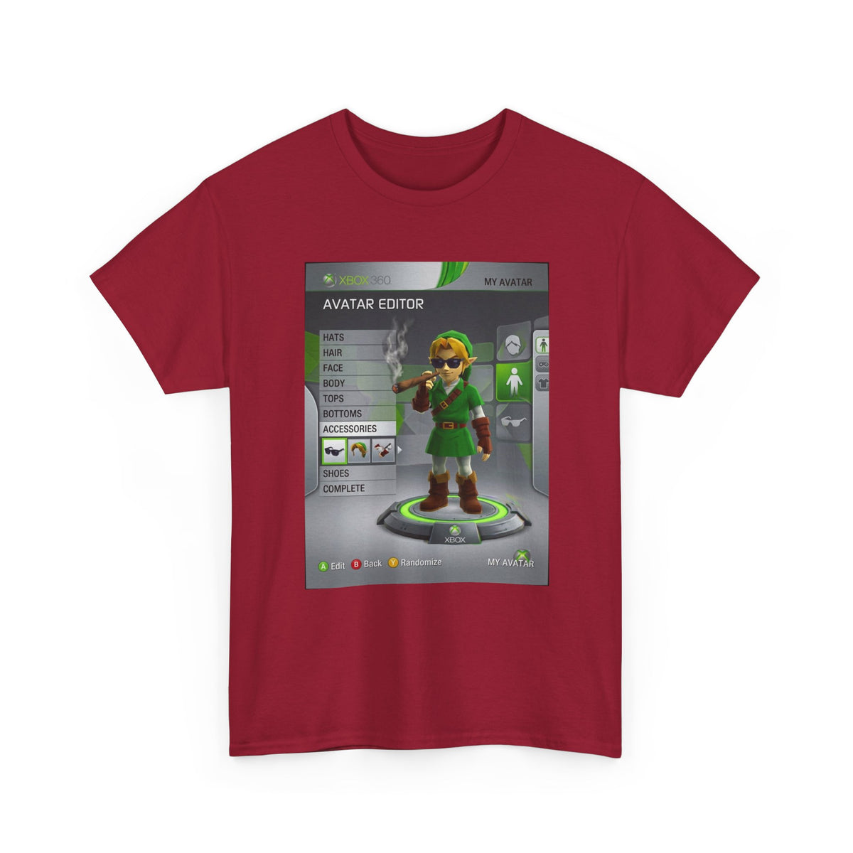 Chill Link Smoking Blunt Avatar Tee