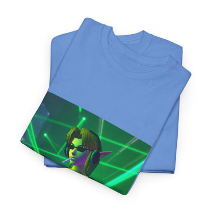 DJ Link Smoking A Blunt At The Club Tee