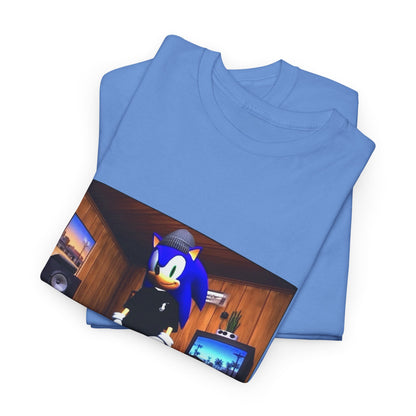 Gamer Sonic Dressed To Chill