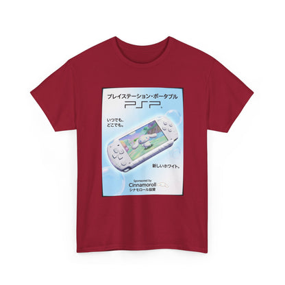 Cinnamoroll Gaming On PSP Tee