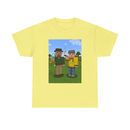 Blocky Chemist And Apprentice Smoking