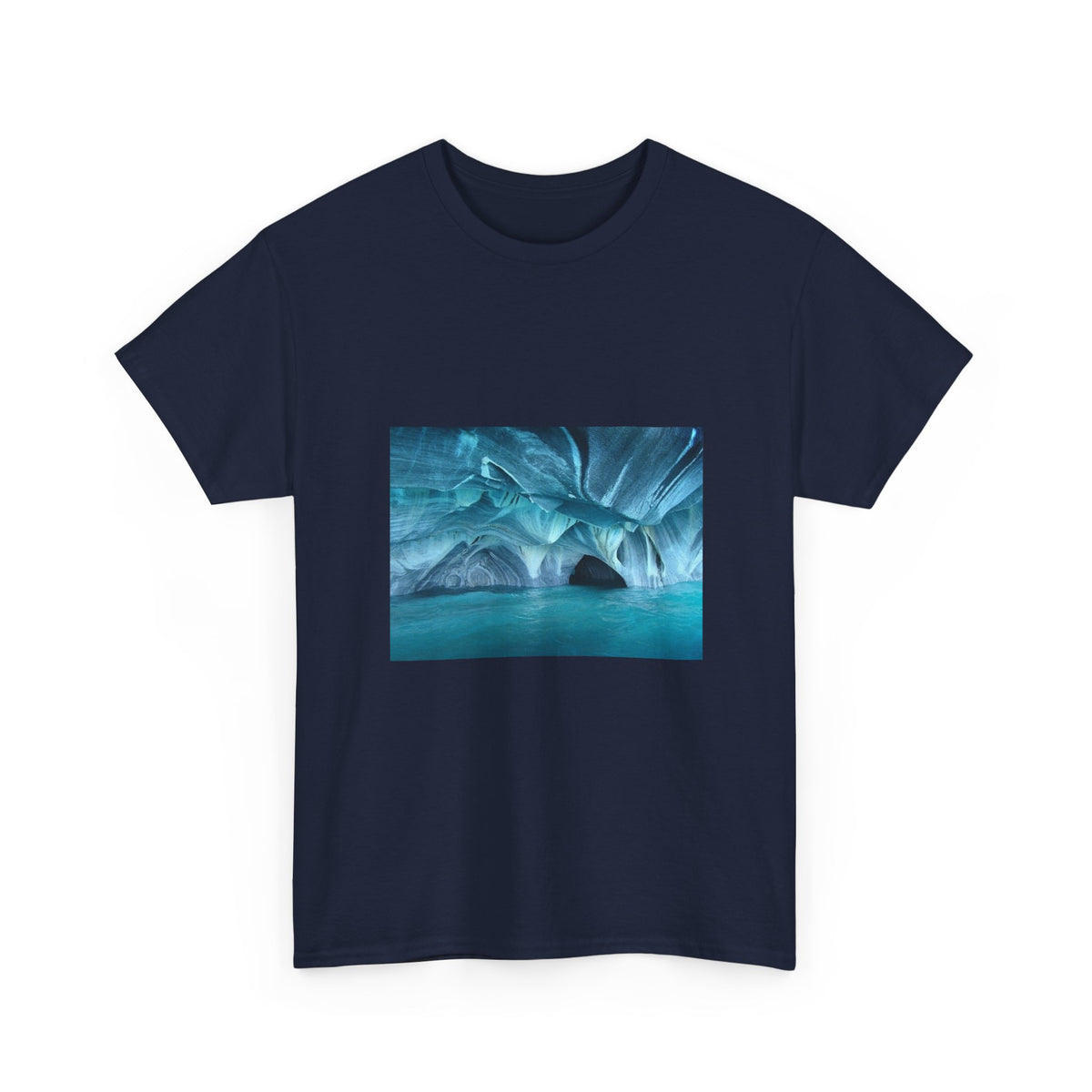 Neon Leaf Echo Graphic Tee
