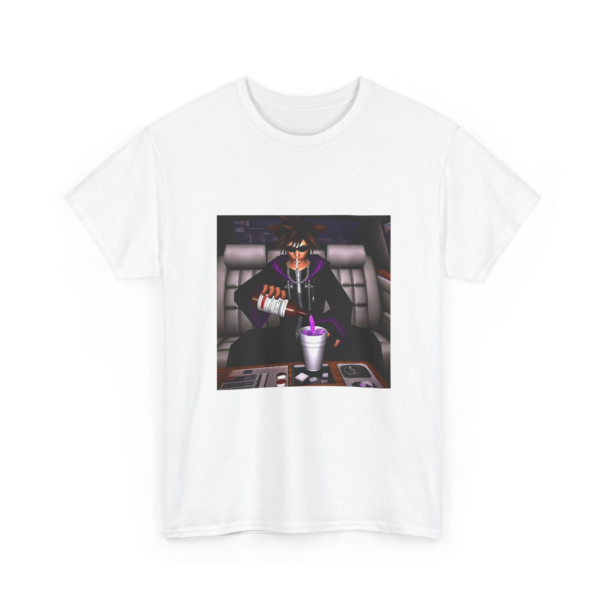 Lean Lord Smirking On Cloud Tee