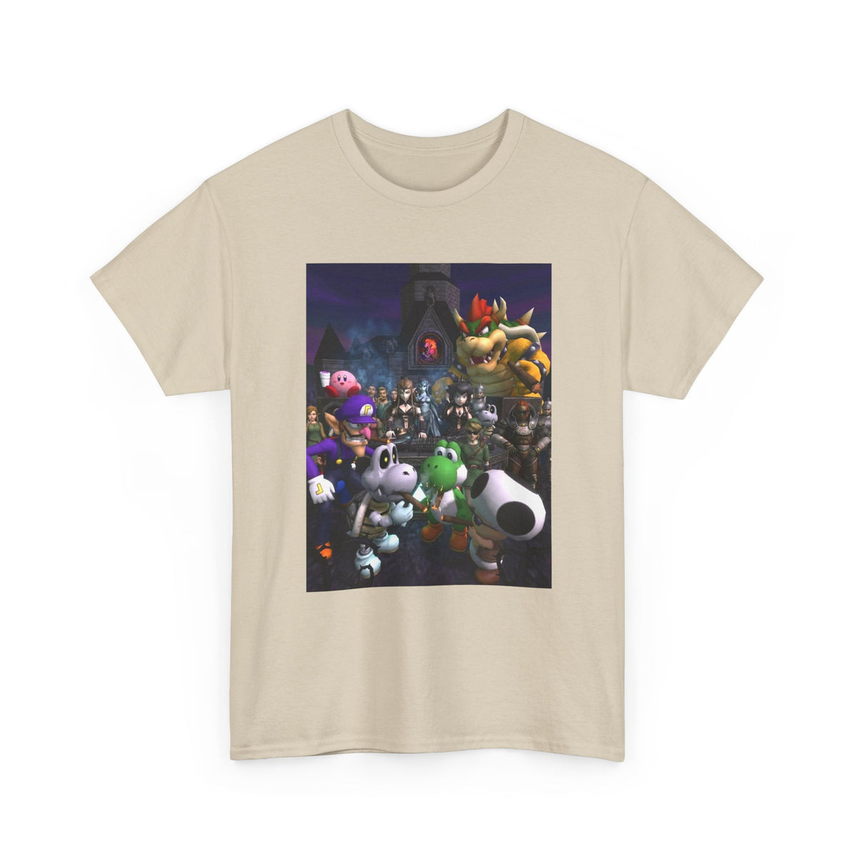 Waluigi And Friends Gathering At The Castle