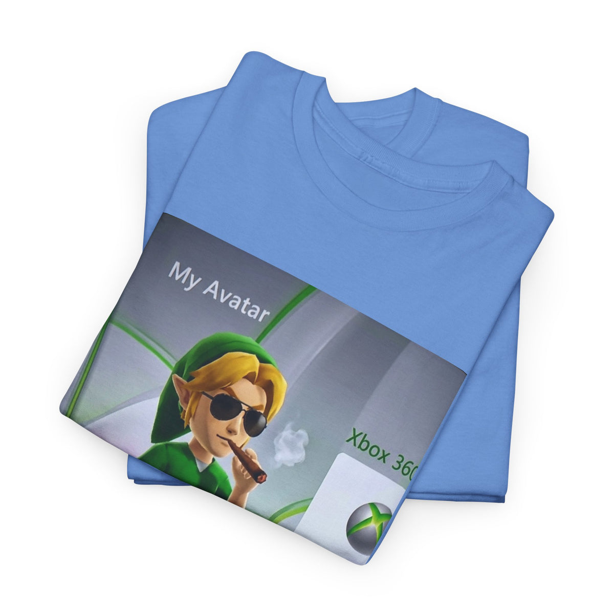 Stoner Link Xbox Avatar Puffing Blunt Tee