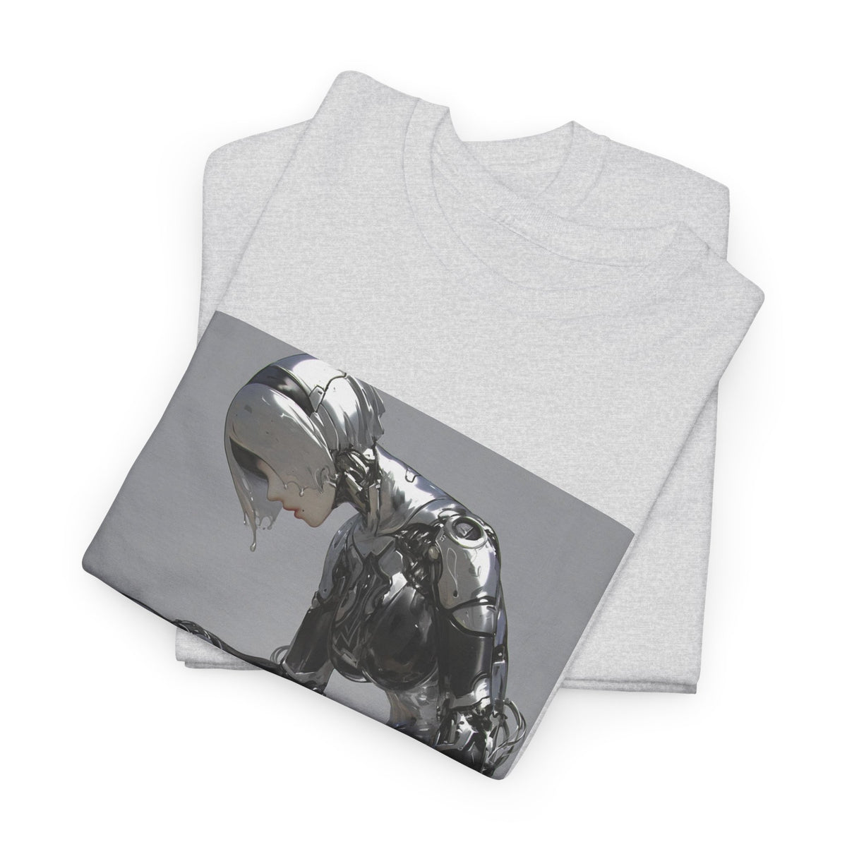 Liquid Chrome Flow Tee