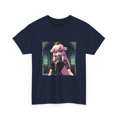 Goth Princess Peach In The Castle Tee