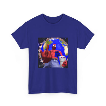 Spider-Man Flipping Off The World Tee