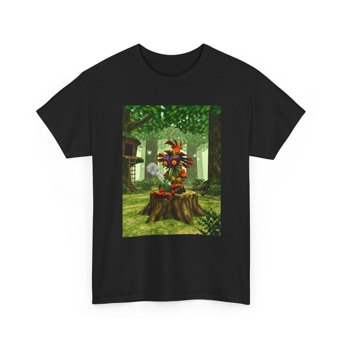 Skull Kid Bong Hit Forest Tee