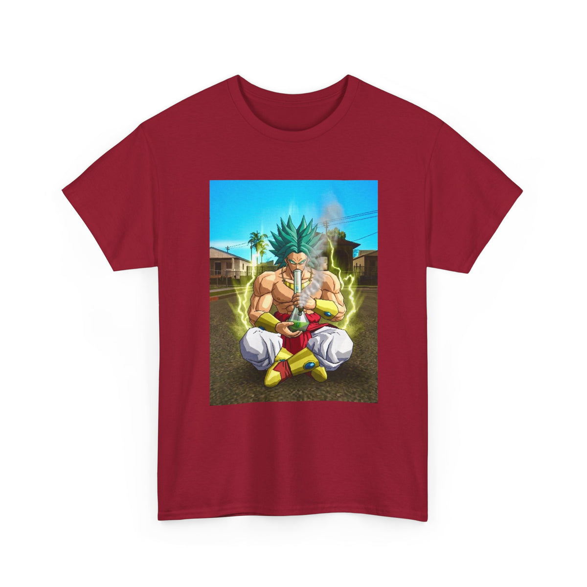Legendary Saiyan Taking A Bong Rip Tee