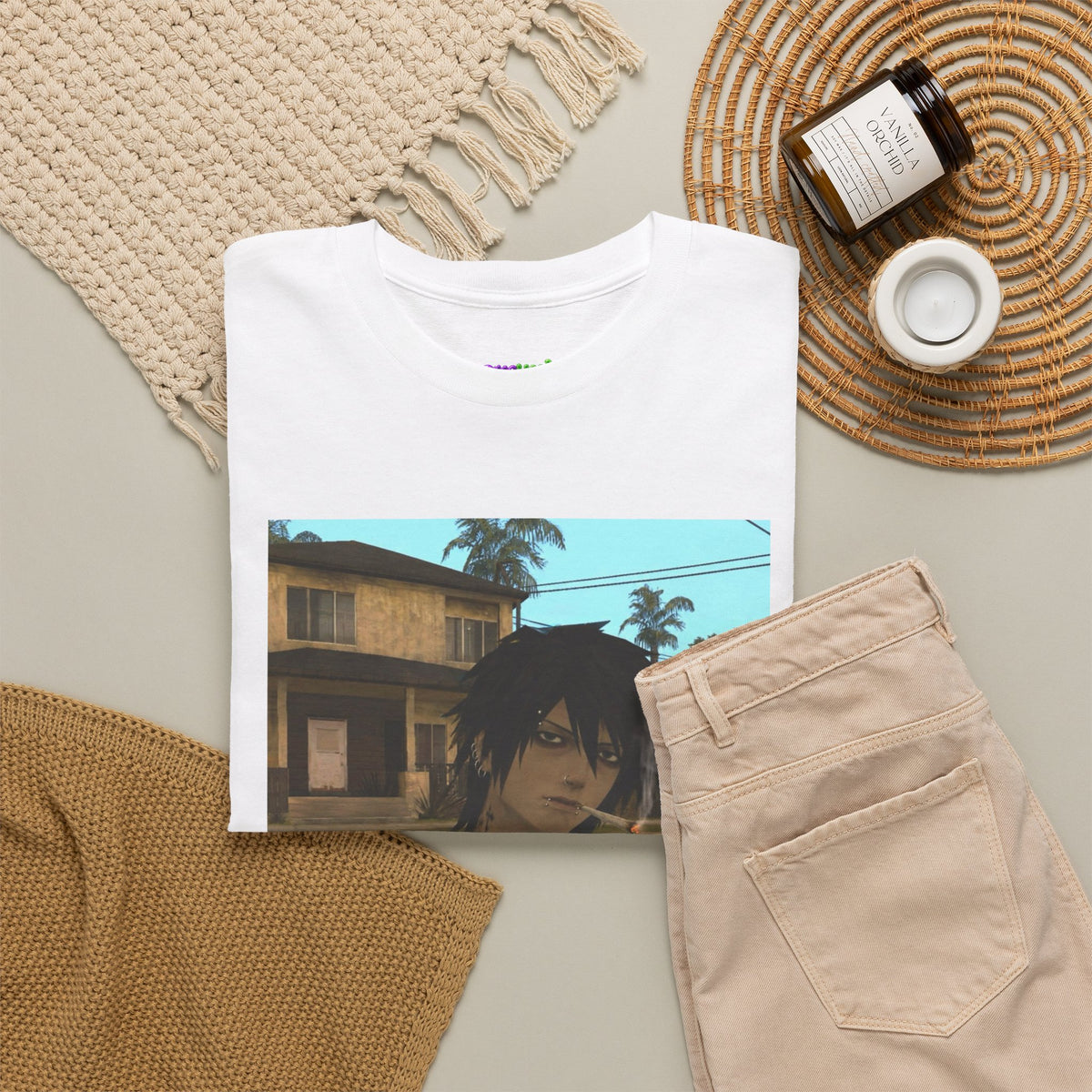 Concrete Bud Graphic Tee