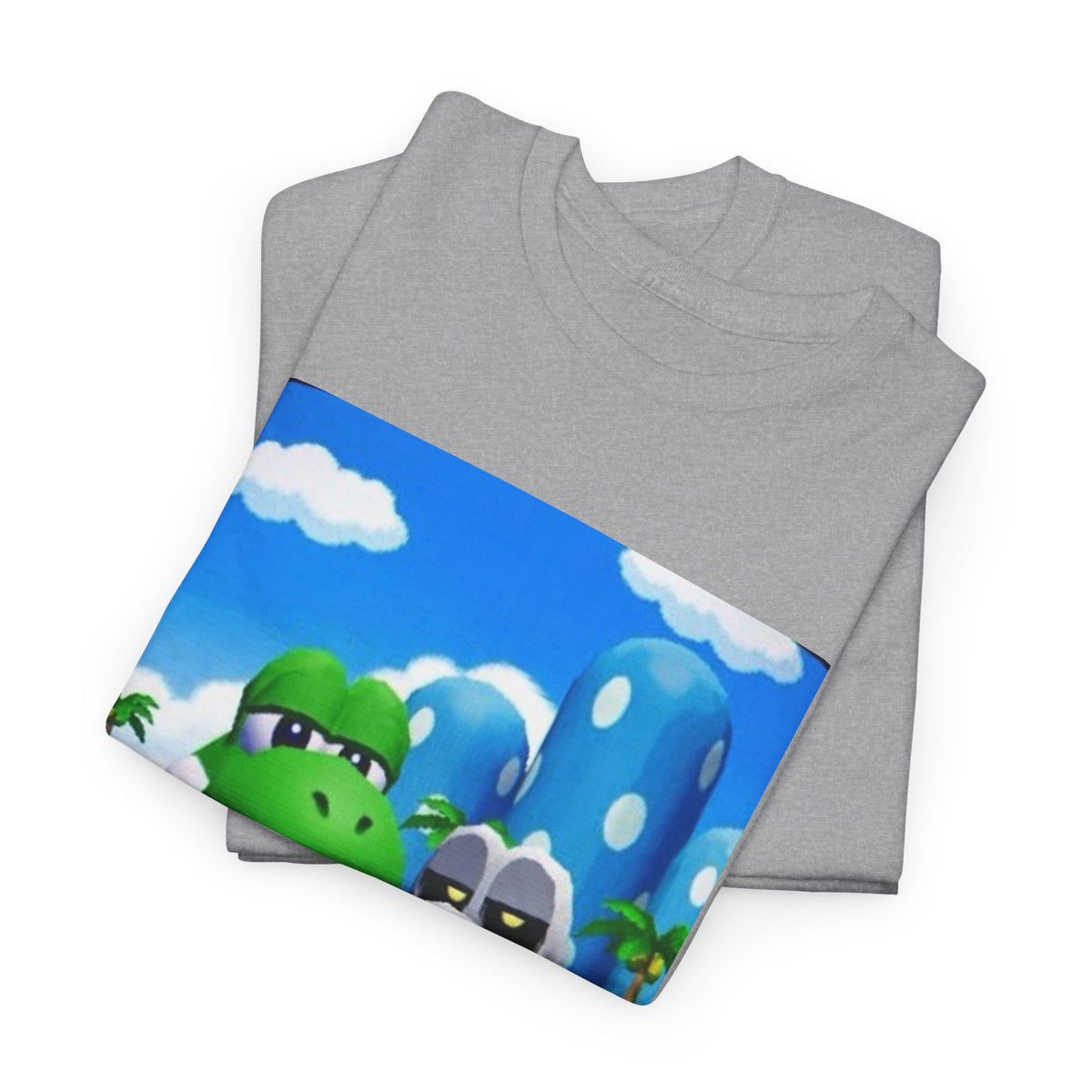 Yoshi And Dry Bones Flipping Off Tee (Design 7)