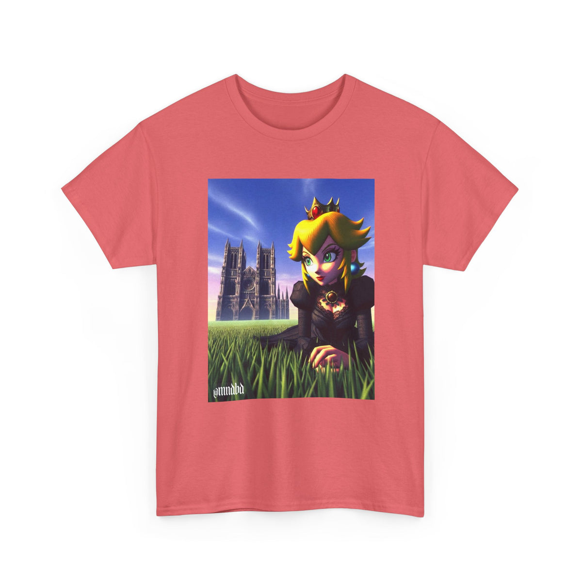 Gothic Princess Peach In Grassy Meadow