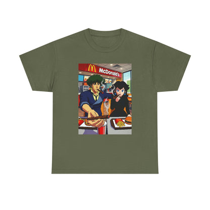 Spike and Bowsette Fast Food Smoke Session Tee