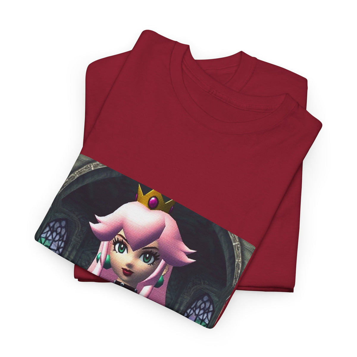 Goth Princess Peach In The Castle Tee