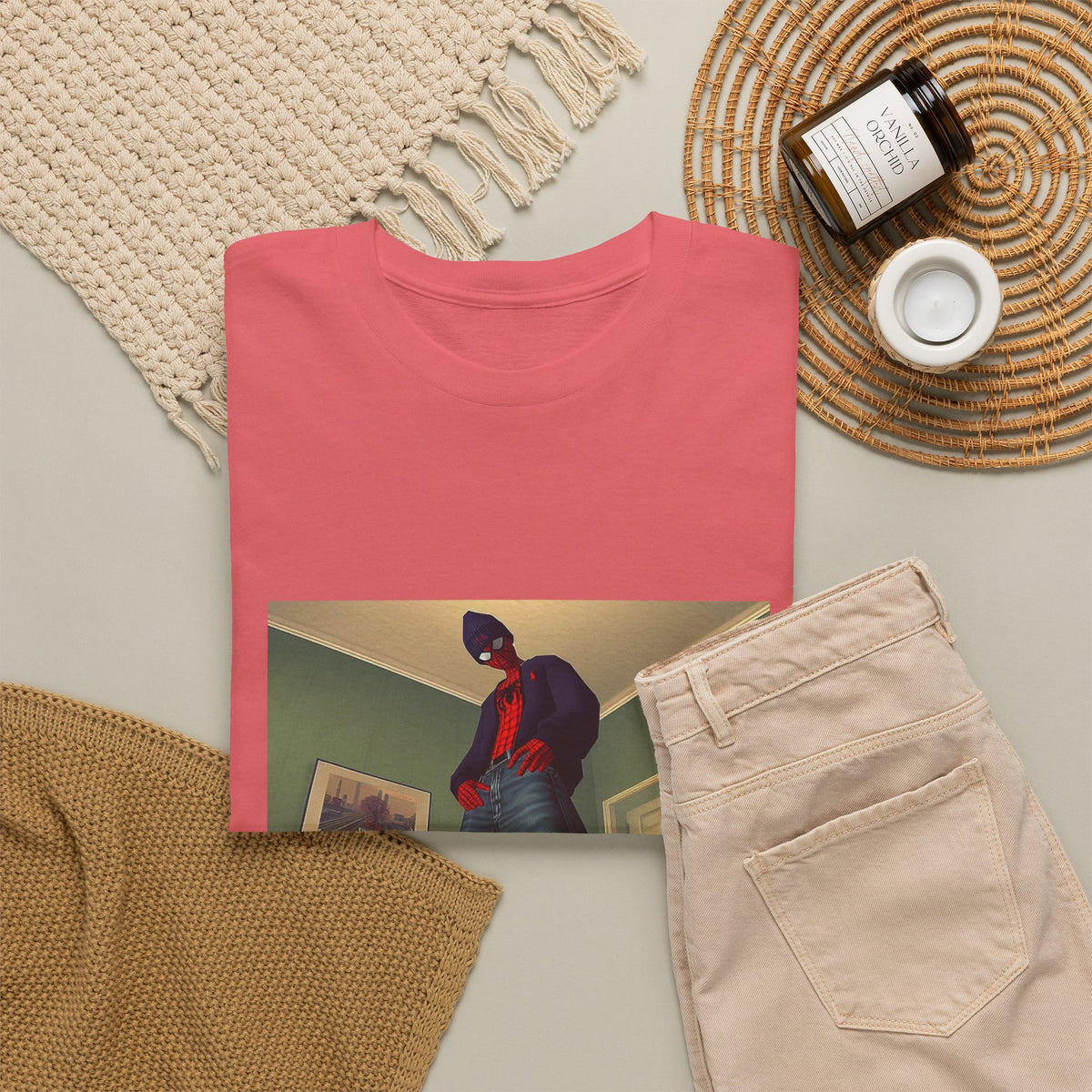 Street Spider-Man Chillin' In His Room Tee