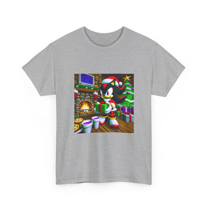 Shadow The Hedgehog Christmas Drip Tee