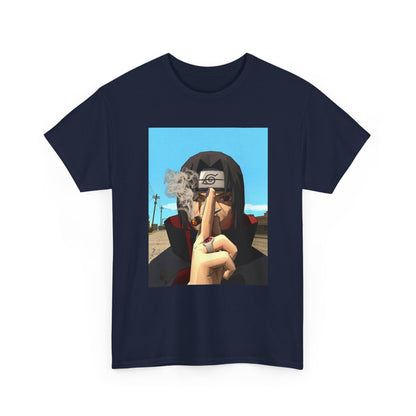Itachi Uchiha Smoking Cigar Streetwear Tee