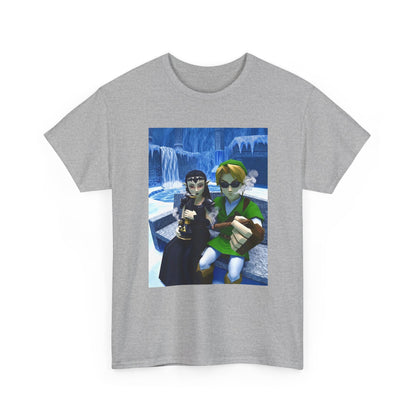 Goth Zora And Link Chilling Icy Plateau