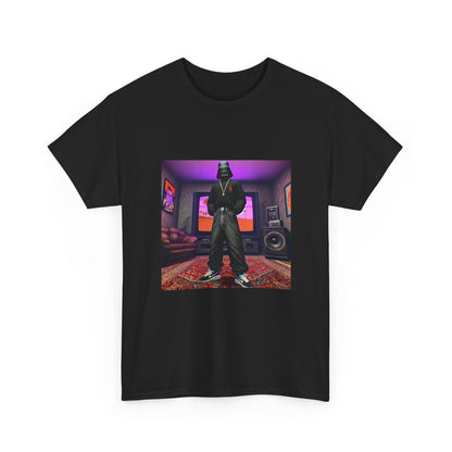 Darth Vader Posing In A Y2K Room