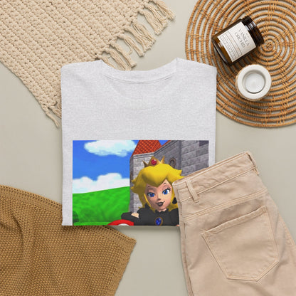 Princess Peach Flipping The Bird Tee