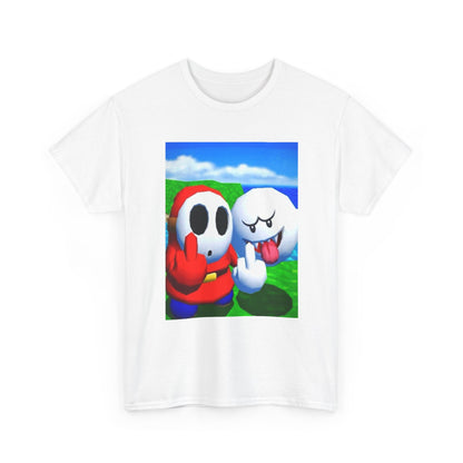 Shy Guy And Boo Flipping The Bird