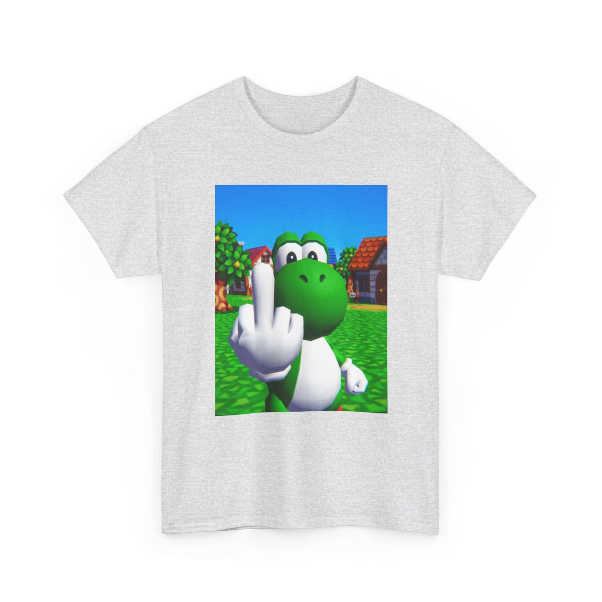Yoshi Giving The Finger Tee (Design 6)