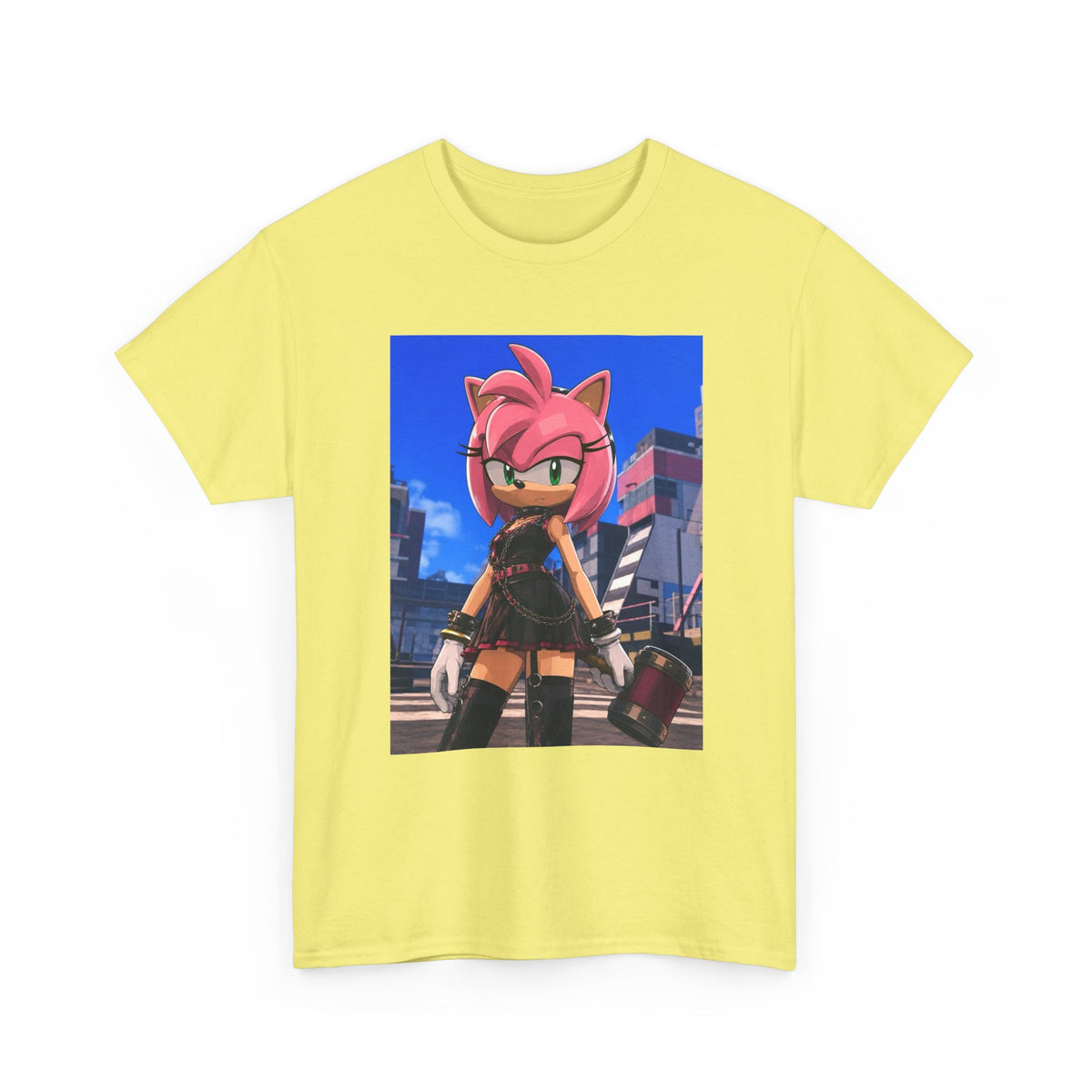 Gothic Amy Rose With Hammer Tee