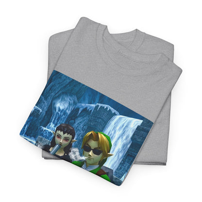 Chillin' Elf Duo Hitting Blunts In The Snow