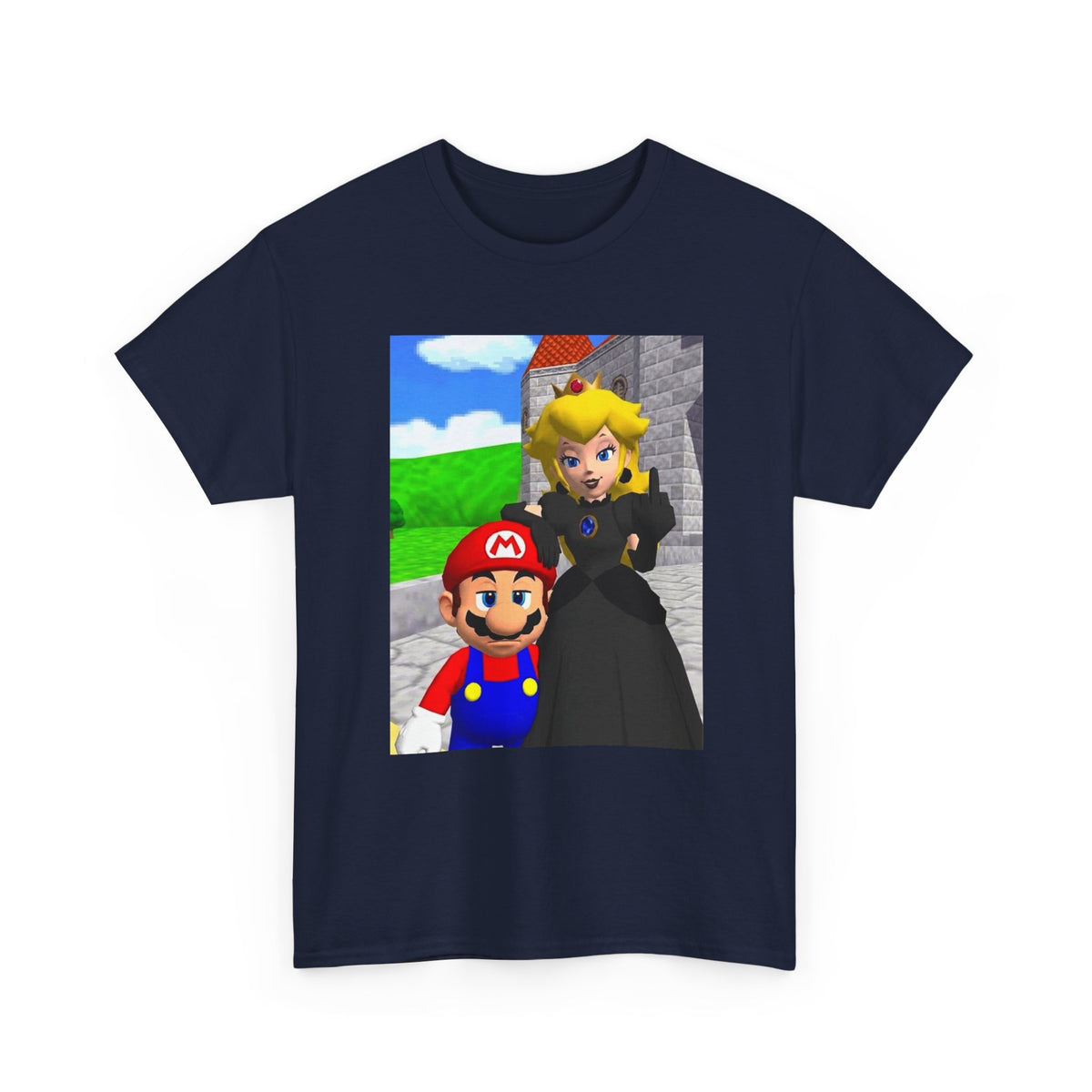 Princess Peach Flipping The Bird Tee