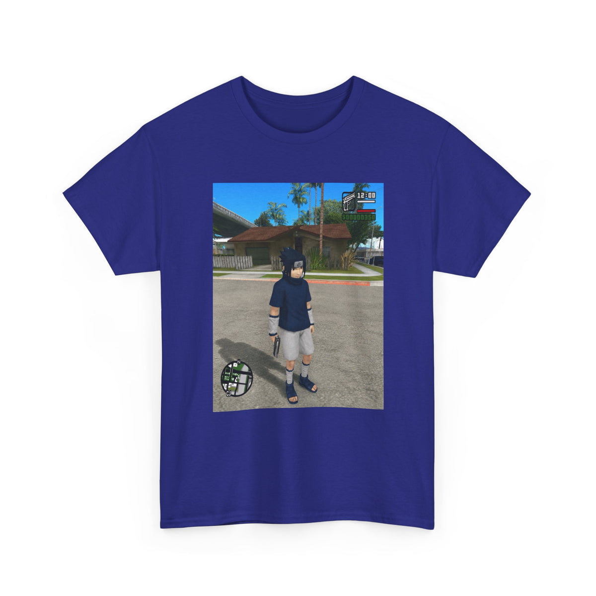 Sasuke Uchiha In San Andreas Tee