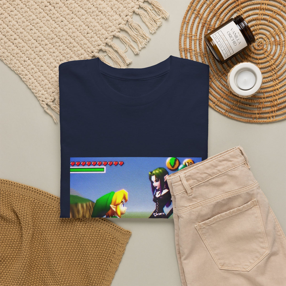 Link Proposing To Goth Girl Tee