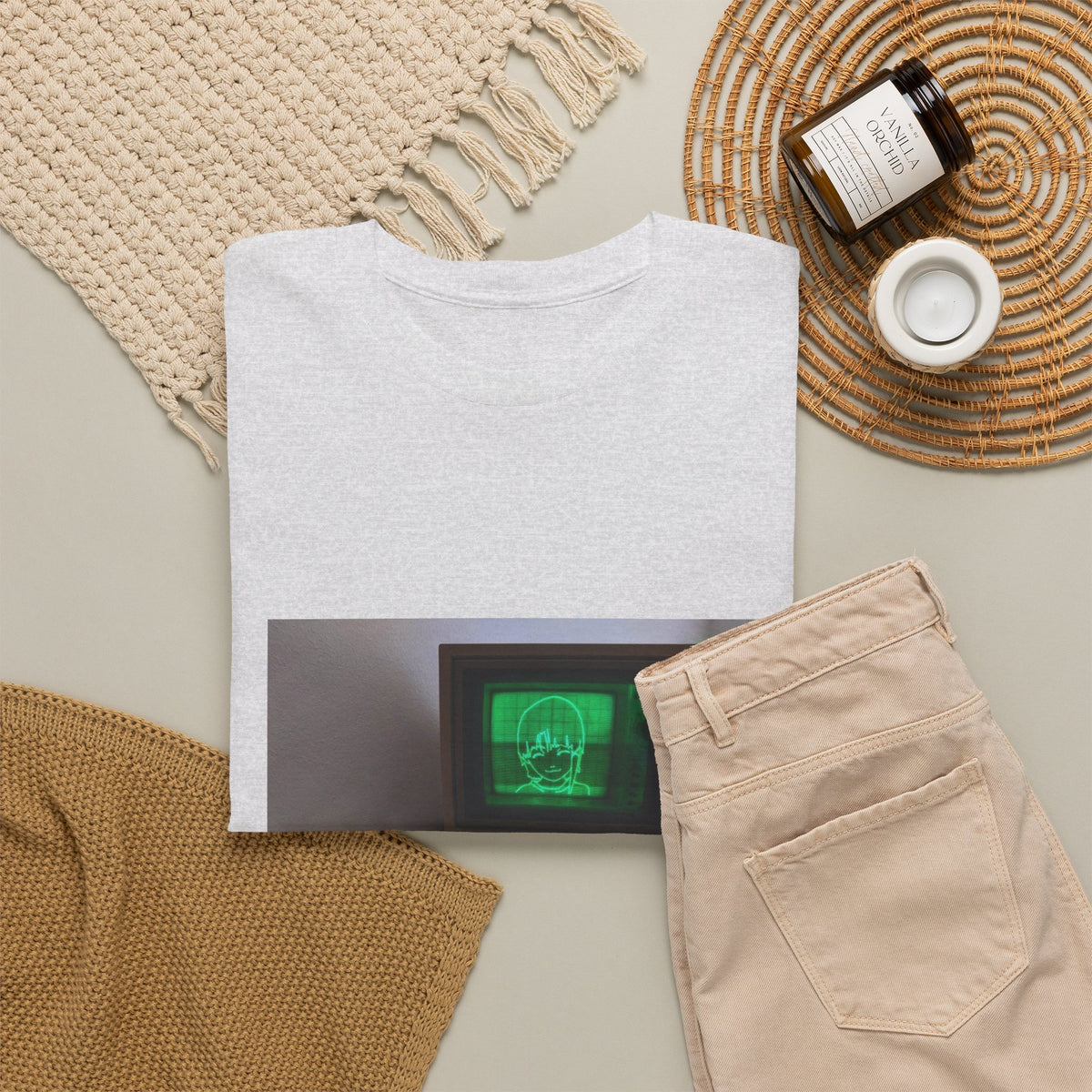 Vivid Hemp Horizon Graphic Tee