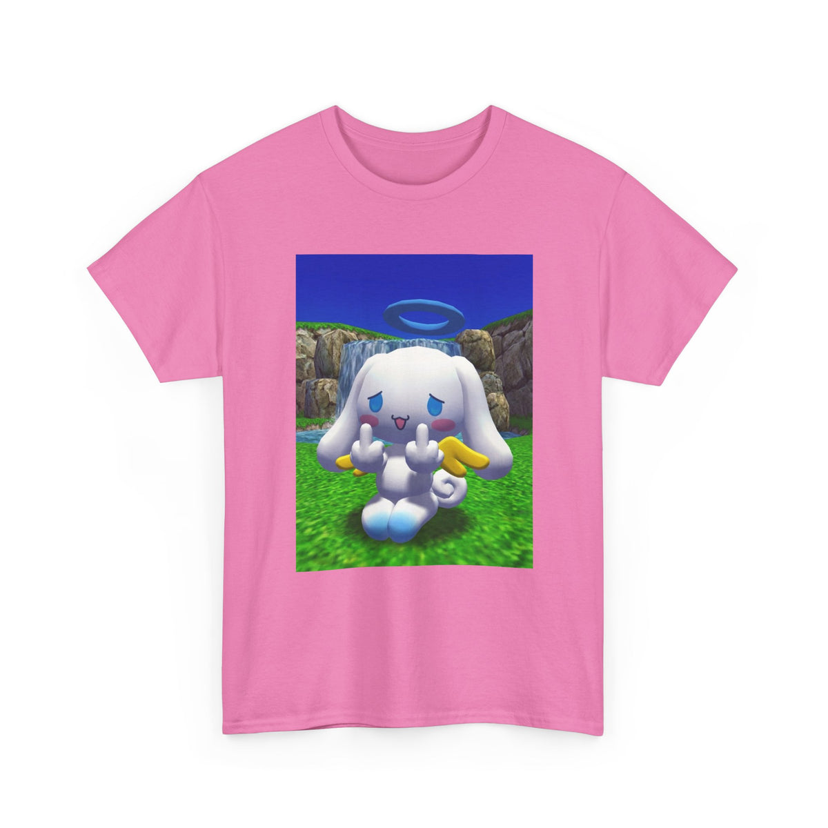 Cinnamoroll Angel Giving The Finger Tee