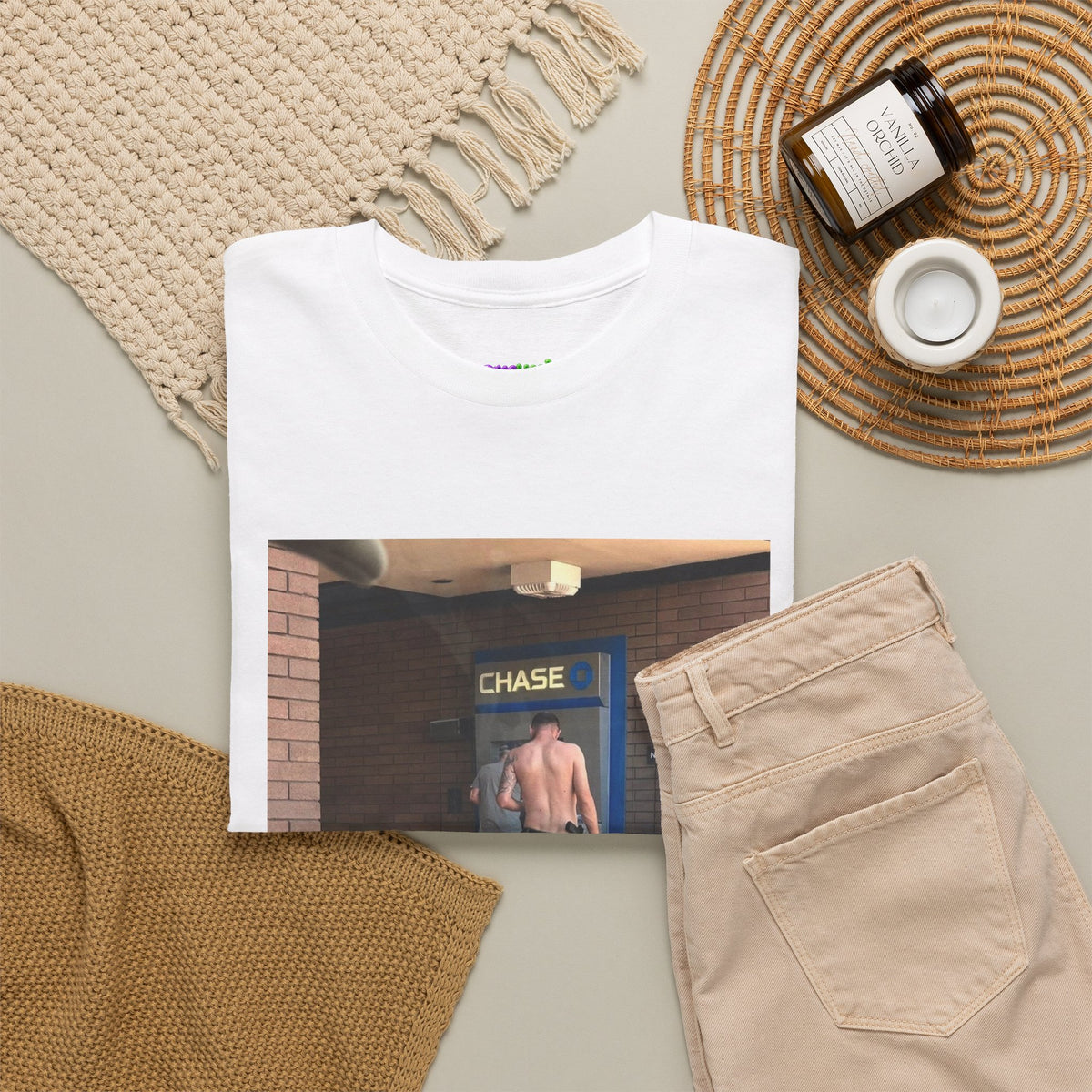 Transacton Text Graphic Tee