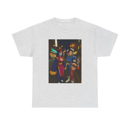 Hsien-Ko And Chun-Li Sharing Blunts Tee
