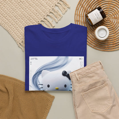 Cute Kitty Flipping The Bird Tee