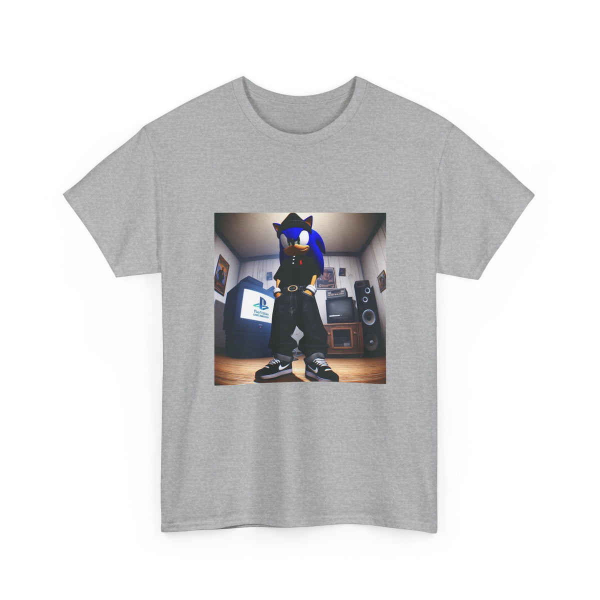 Sonic Drip With PlayStation Room Tee