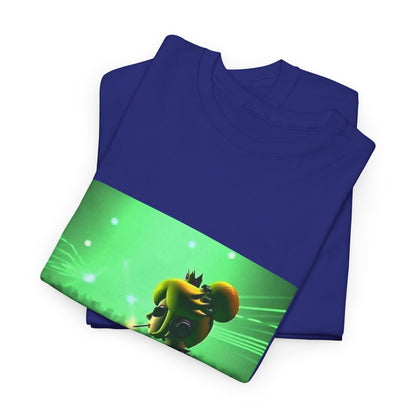 Punk Princess DJ Spinning Tracks Tee